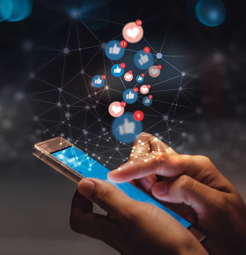 Folge uns auf Social Media für Einblicke & Neuigkeiten